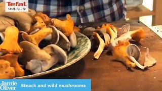 Jamie Oliver Cooks Steak and Wild Mushrooms @ Google London