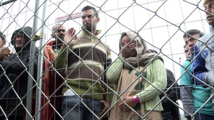 'This place is for animals,' say refugees in Hungary camp