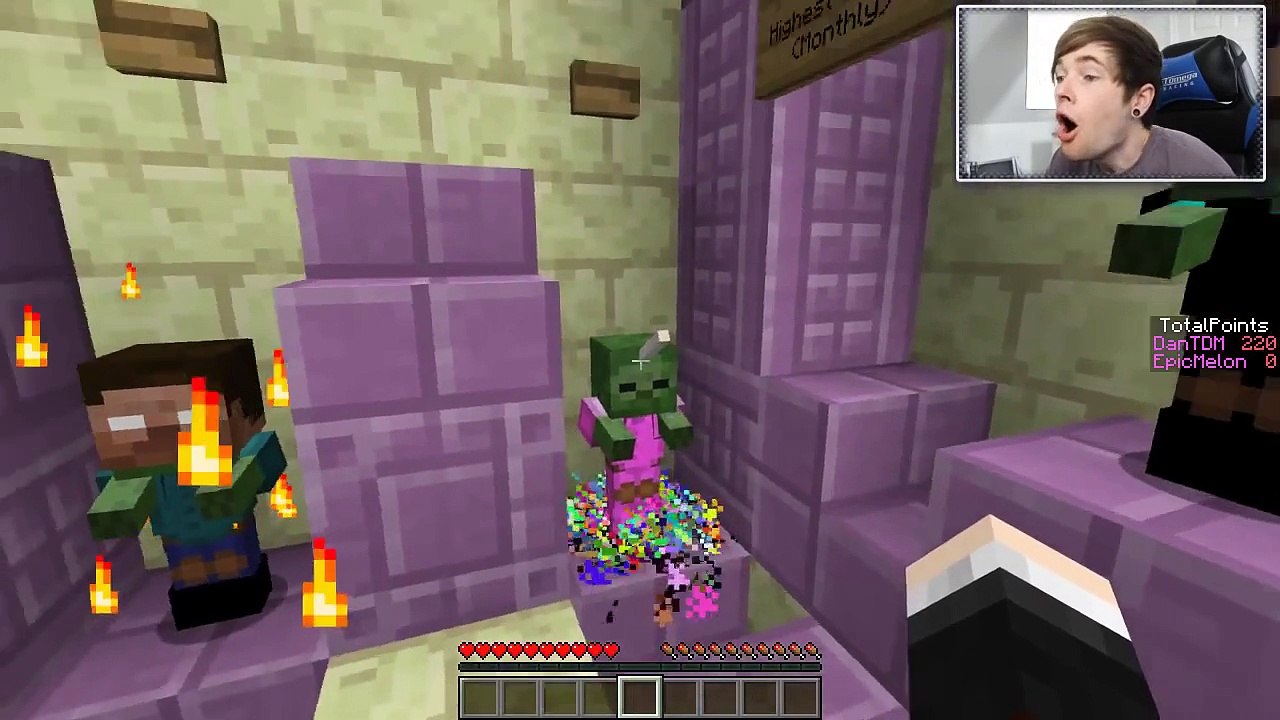 DanTDM X2 EP1 Minecraft