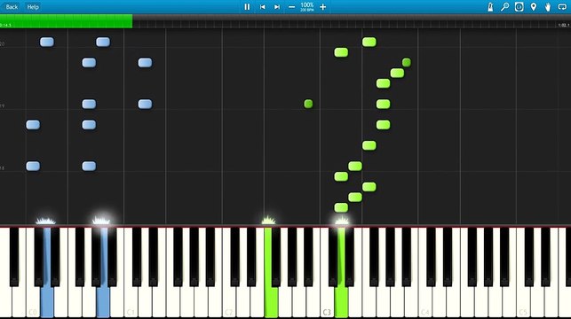 Pirates of the Caribbean - The Black Pearl (Piano Tutorial, Synthesia)