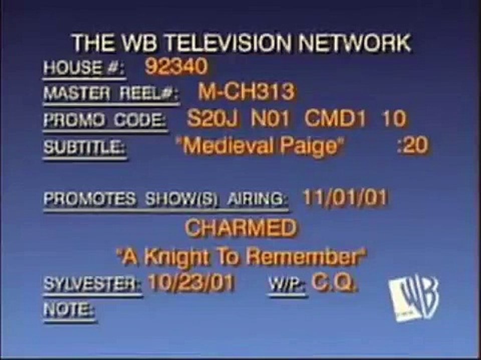 Charmed 4x06  A knight to remember  trailer