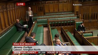 Iraq war inquiry cover-up | Jeremy Corbyn | Parliament 29/01/15