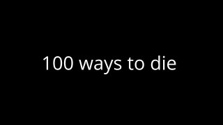 100 ways to die in minecraft
