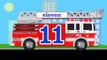 Number Counting Fire Truck   Firetrucks Count 1 to 20 Video for Kids | song for children