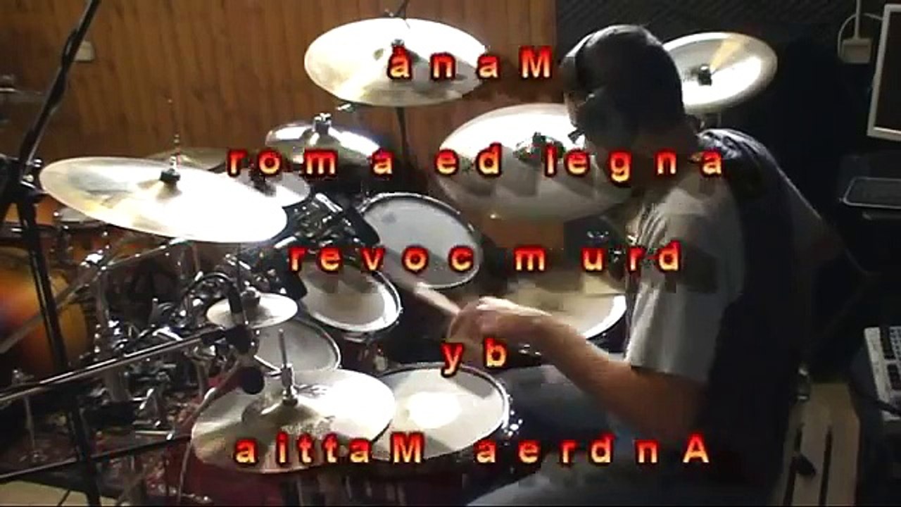 Manà - angel de amor - drum cover by Andrea Mattia