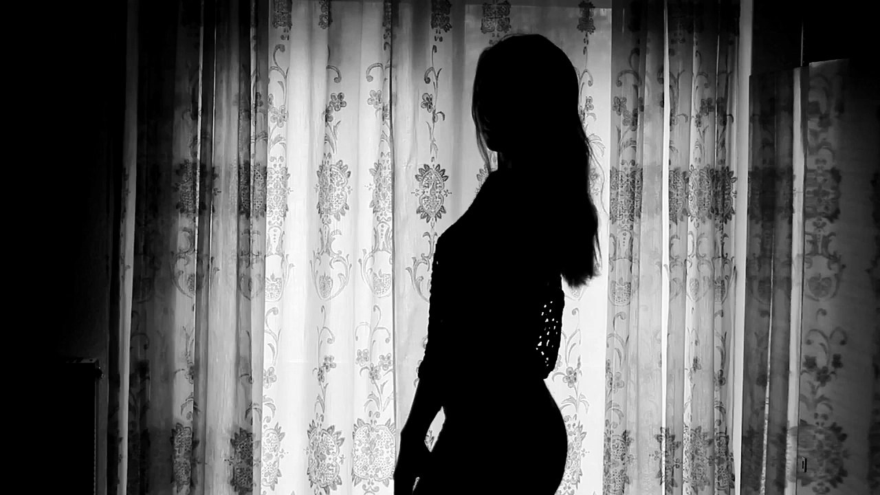 Black and white