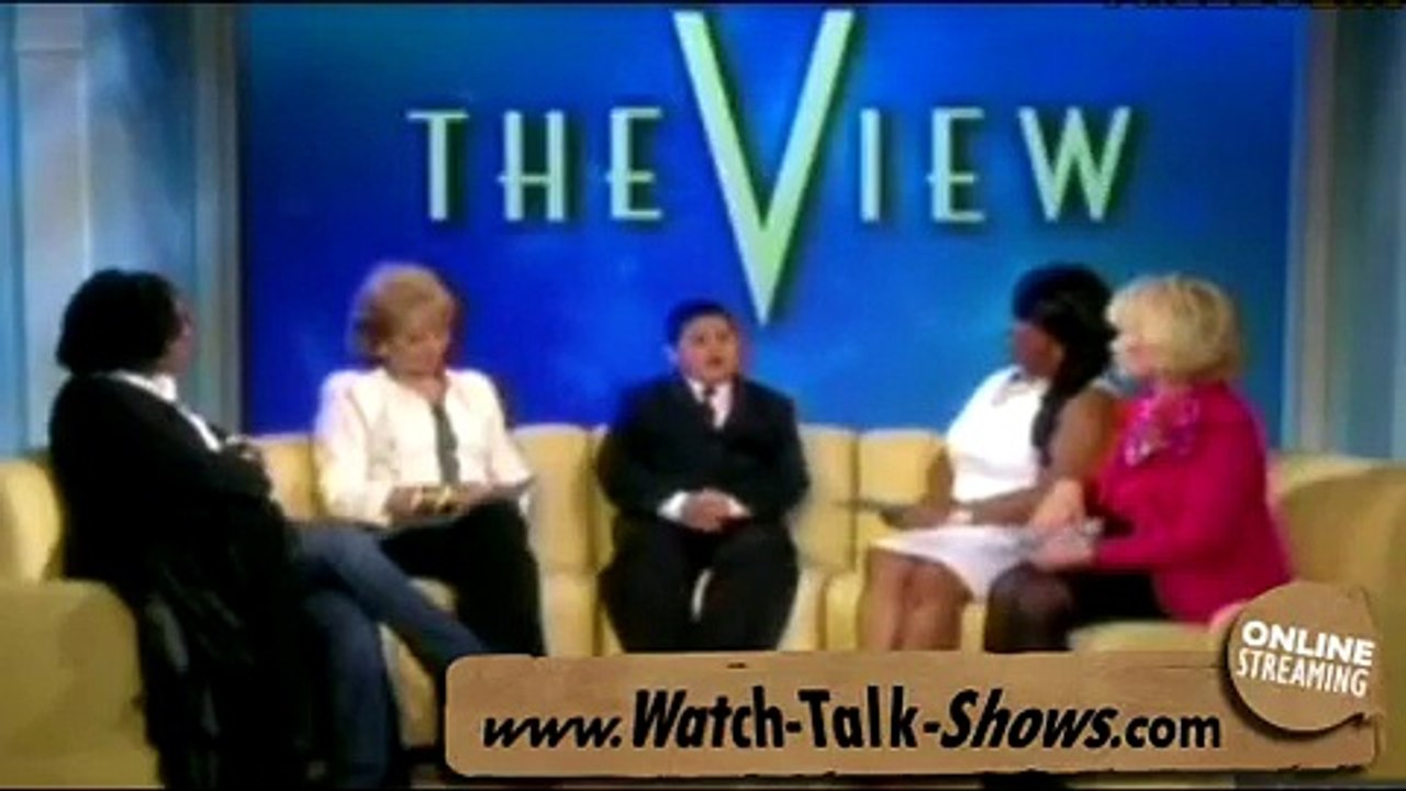 Rico Rodriguez on The View - April 13, 2010 - ABCs Modern Family