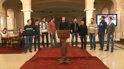 ილიას სახელმწიფო უნივერსიტეტის გუნდი და რევაზ შანიძე -" მრავალჟამიერ" 2013წ