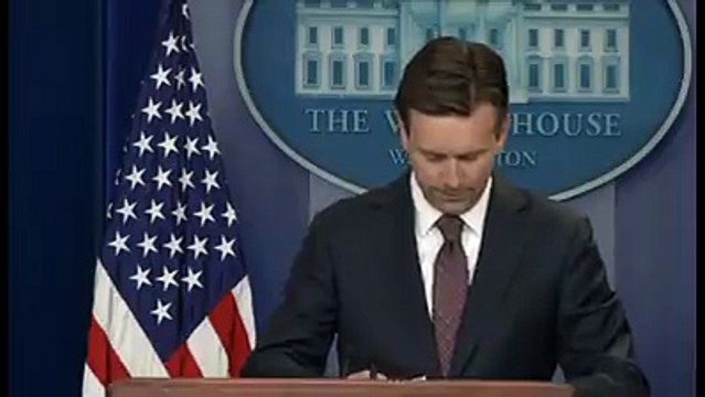 It was just another White House briefing - until Siri interrupted