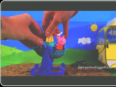 Peppa Pig Huevos sorpresa kinder juguetes Egg surprise cajita feliz McDonald y mucho más!! 095