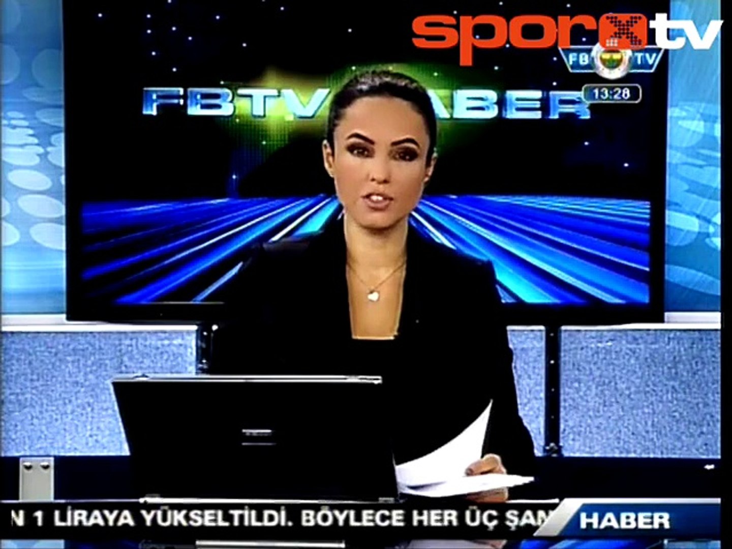 Fenerbahçe TV spikeri gözyaşlarını tutamadı! - Dailymotion Video
