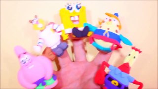 Finger Family   Play Doh Spongebob Squarepants Finger Family Nursery Rhyme Song