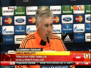 Carlo Ancelotti basın toplantısında! | Ronaldo oynayacak mı?