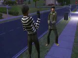 The Sims 2 death by an assault rifle