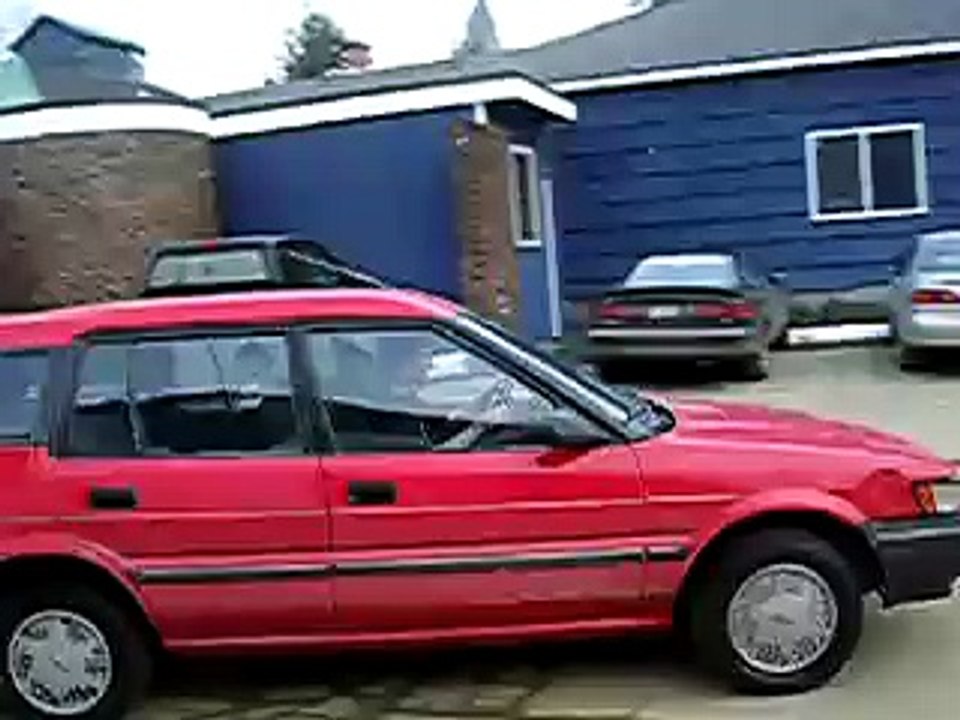 Toyota Corolla 4WD fun