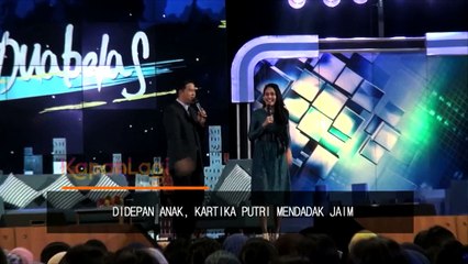 Didepan Anak, Kartika Putri Mendadak Jaim