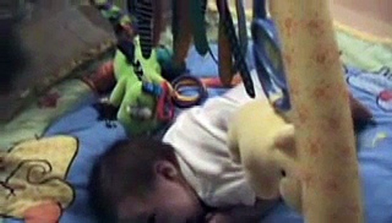 First time Aiden sucked his thumb