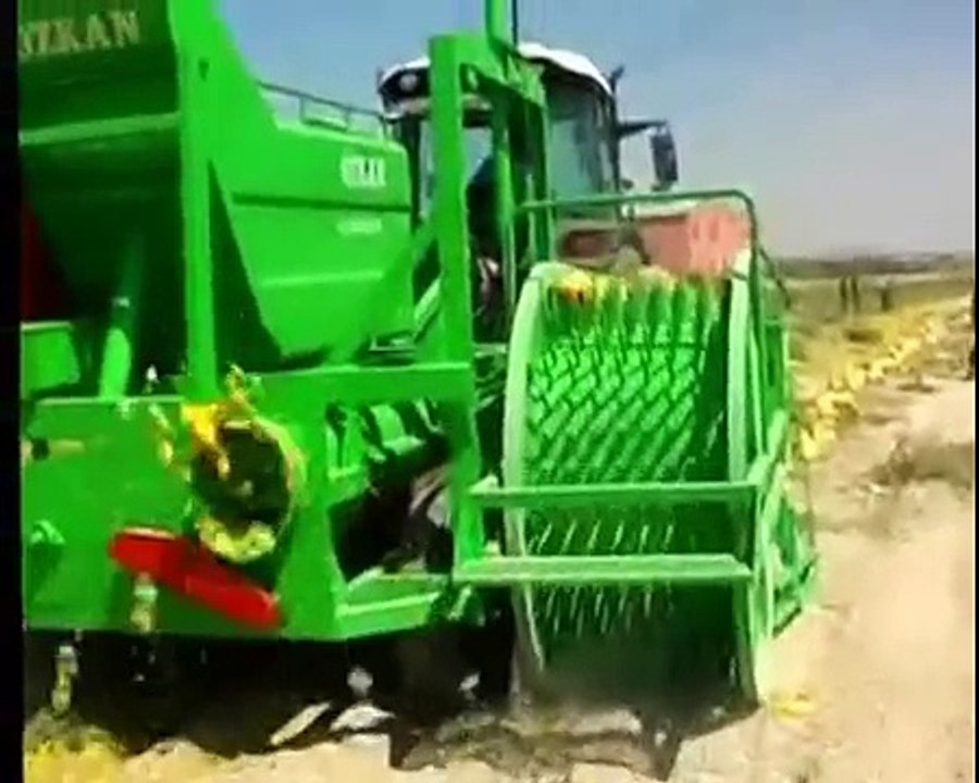 Özkan Tarım Makina (KAYSERİ) -Kabak Çekirdeği Hasat Makinesi - www.ozkantarimmakina.com.tr