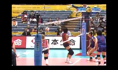2006 World Championships Women's Volleyball KOR X TPE 1SET [2/2]