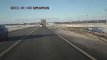 RUSSIAN DASH CAM Truck and car collide russia fail wreck crash compilation car 2016 2016 2