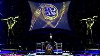 Hall Of Fame 2005 - Cowboy  Bob Orton Being Inducted By Randy Orton