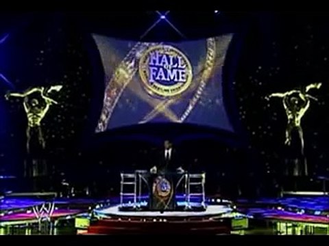 Hall Of Fame 2005 - Cowboy Bob Orton Being Inducted By Randy Orton