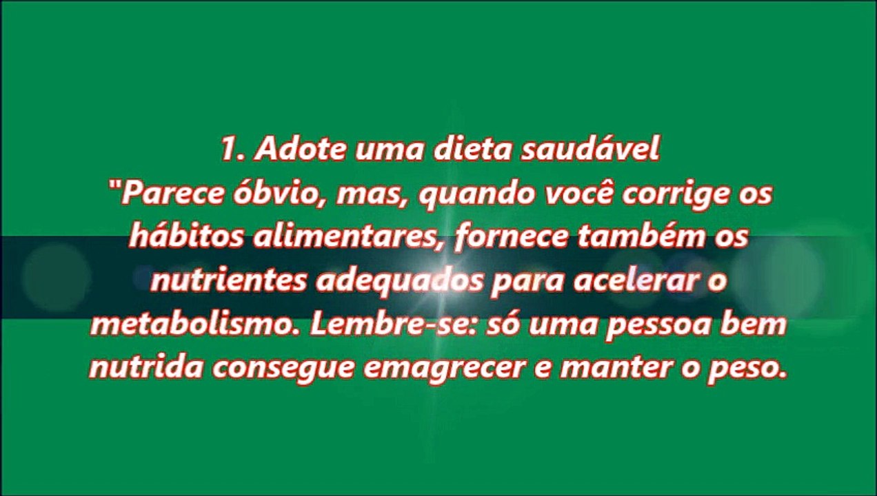 7 dicas para perder peso definitivamente