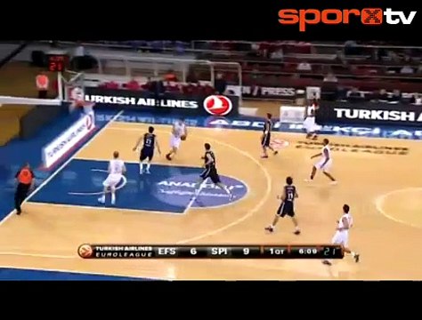 Efes şokta! Anadolu Efes 79-80 Belgacom Spirou