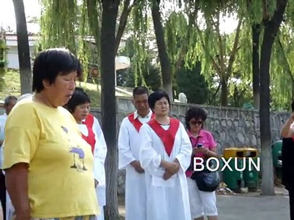 中国基督教北京家庭教会受洗仪式