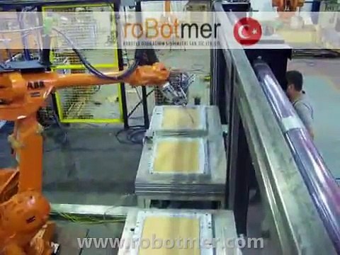 ABB IRB 4400 ROBOT DISPENSE GLUING - MASTİKLEME ROBOT