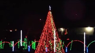 Christmas Wonderland Light-O-Rama light show spectacular