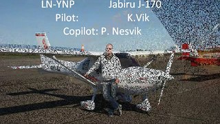 Flight to Valle norway in a Jabiru J170 LN-YNP 16