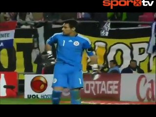 Andre Santos ve Elano kaçırdı Brezilya elendi!