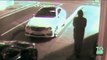 Video shows would-be car thief knocked out by his own brick while trying to steal new Mercedes coupe
