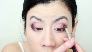 Purple Smokey Eye Makeup Tutorial No Talking! ~ Fables in Fashion