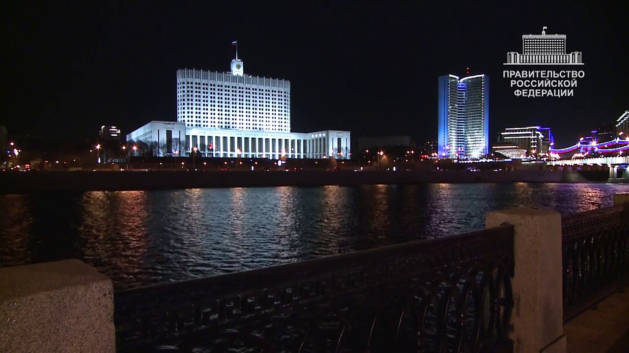 Дом Правительства без света: Час Земли-2015