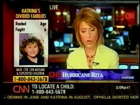 Shomari Stone Reports for CNN / Hurricane Rita