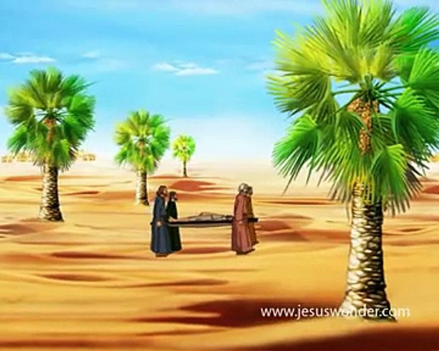 Bible stories for kids - jesus heals the paralyzed man ( German Cartoon Animation )