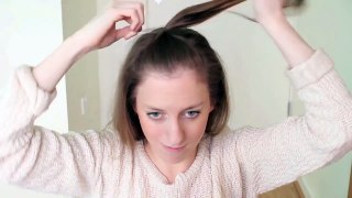 Cute and Easy Ponytail Hairstyle For School   School Hairstyles