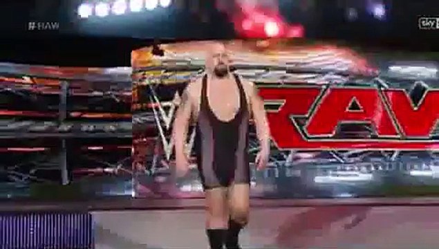 WWE RAW 7-9-2015 Big Show Attack Miz But Miz Leave Ring Big Show in Angry Punch Ceasro- MUST SEE!!!!!!!!!!!