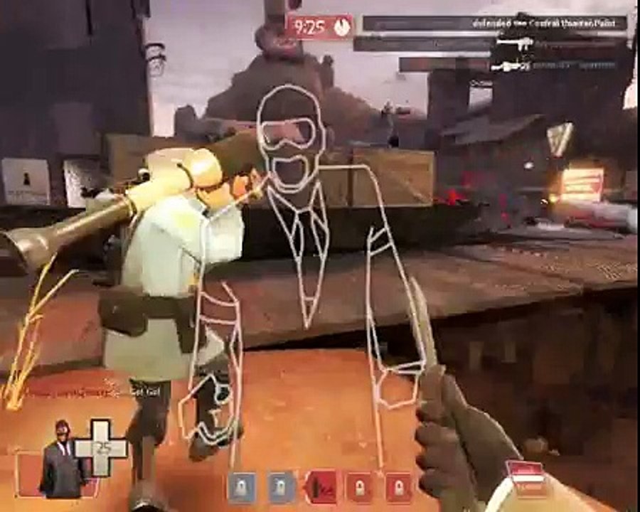 Tf2 Spy dead ringer video (Turulszem)
