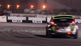 [HOONIGAN] Race Car on Fire? Ken Block #AINTCARE, Presses on During Rally-X Race.