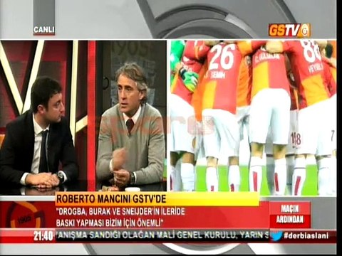 Roberto Mancini'yle Hakan Şükür İtalyanca konuşursa...