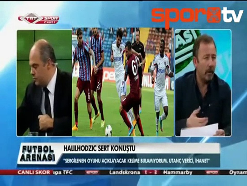 Sergen Yalçın'dan Vahid Halilhodzic'e ağır eleştiriler!