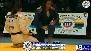 Giulia Quintavalle (ITA) - Isabel Fernandez (ESP) [-57kg]