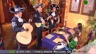 Entrevista de tv mexicanos en Polonia mariachi los amigos