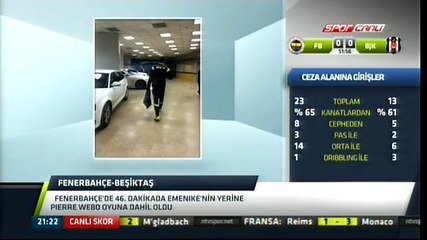 Emenike, Şükrü Saracoğlu Stadı'ndan ayrıldı!