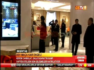 Galatasaray'ın kamp yaptığı otelden son görüntüler!
