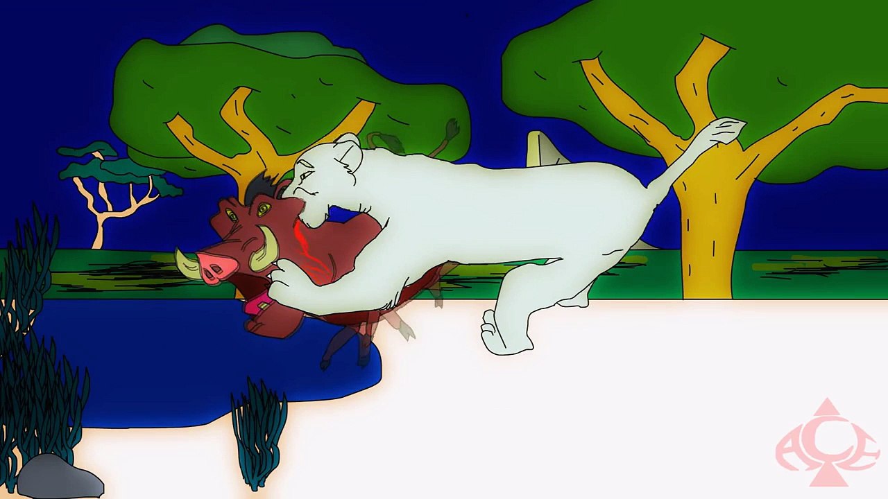 Lion King Dies Parody Cartoon