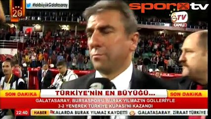 Hamzaoğlu: "Bu hayali kurduk"